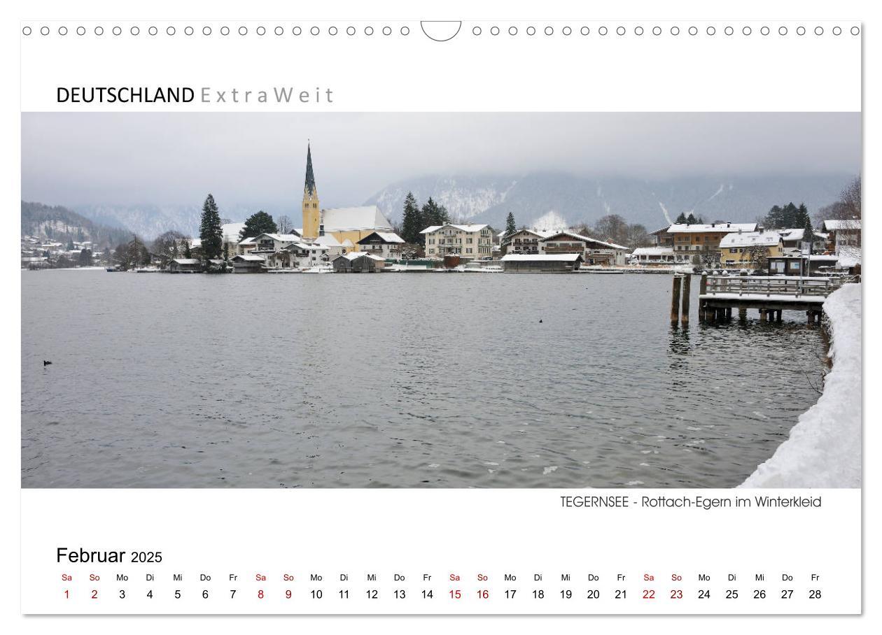 Bild: 9783383797262 | Weißblaue Impressionen vom Tegernsee (Wandkalender 2025 DIN A3...