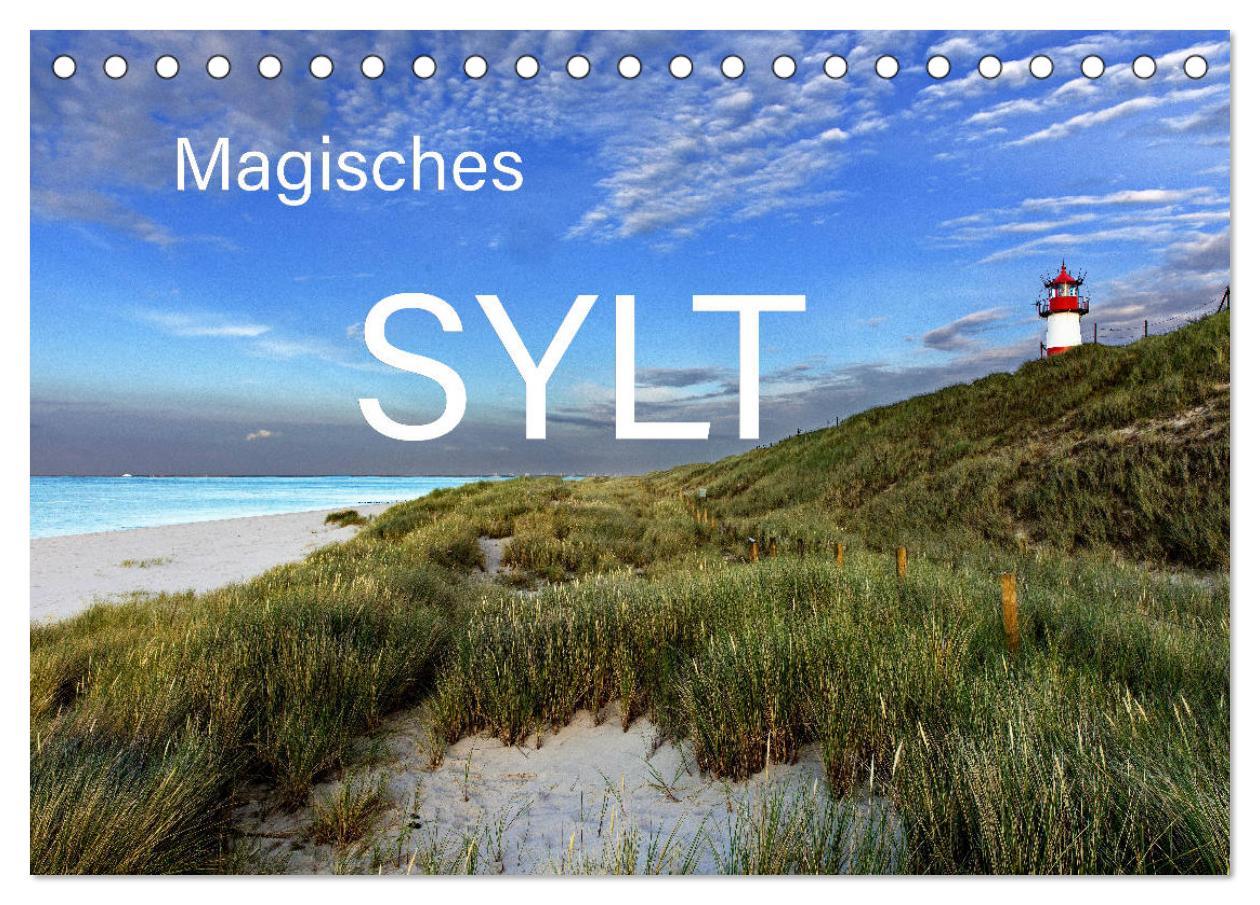 Cover: 9783435309672 | Magisches Sylt (Tischkalender 2025 DIN A5 quer), CALVENDO...