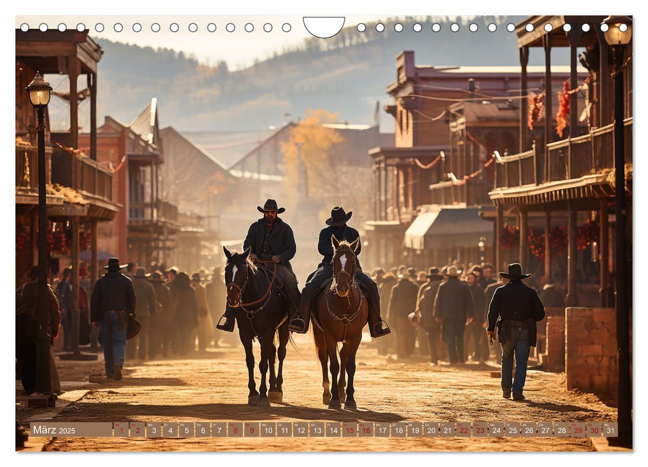 Bild: 9783383852664 | Western Life (Wandkalender 2025 DIN A4 quer), CALVENDO Monatskalender