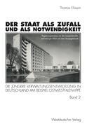 Cover: 9783531127446 | Der Staat als Zufall und als Notwendigkeit | Thomas Ellwein | Buch