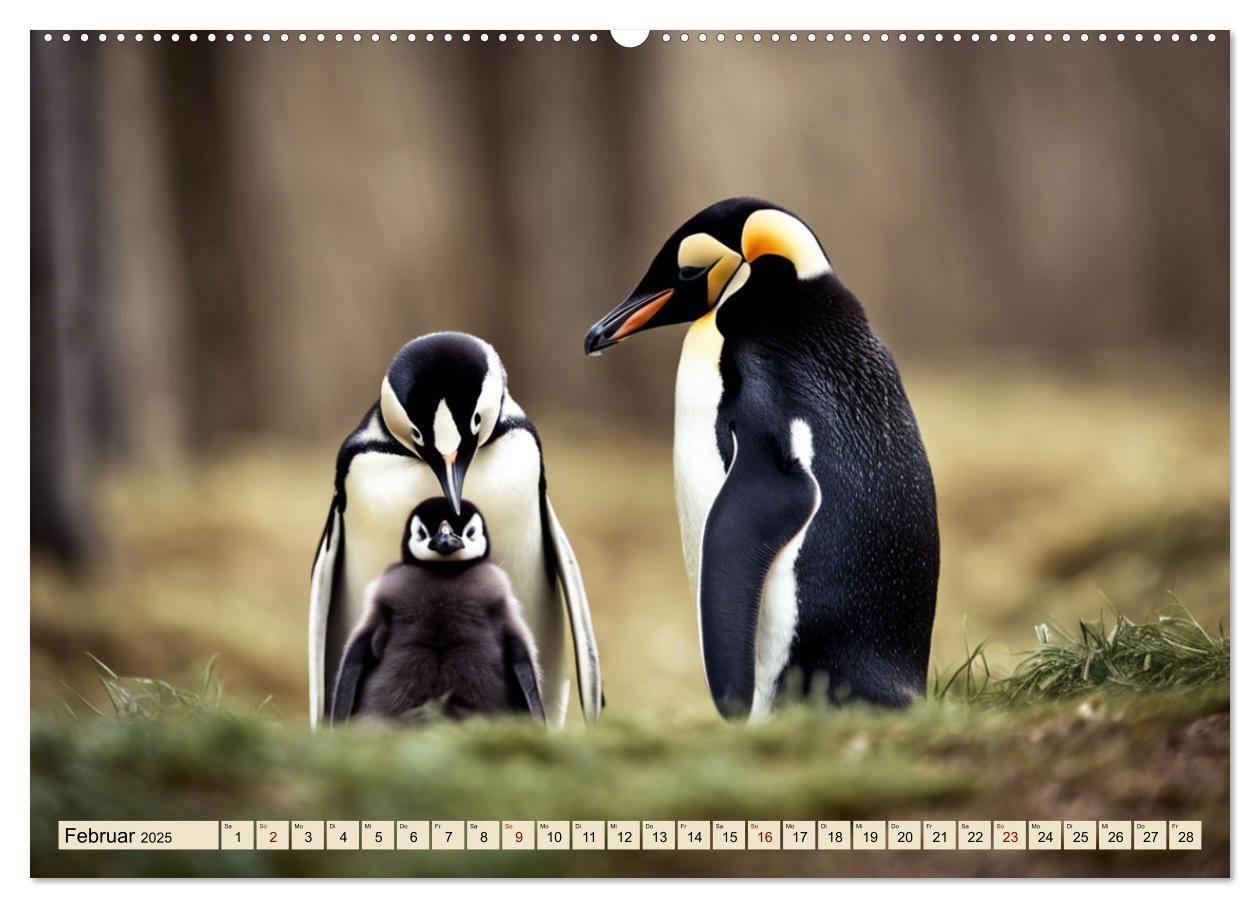 Bild: 9783383822889 | Kaiserpinguine - bezaubernde Frackträger (Wandkalender 2025 DIN A2...