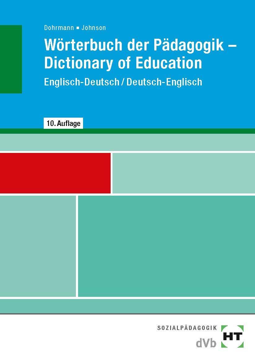 Cover: 9783938620458 | Wörterbuch der Pädagogik, Englisch-Deutsch/ Deutsch-Englisch | Buch