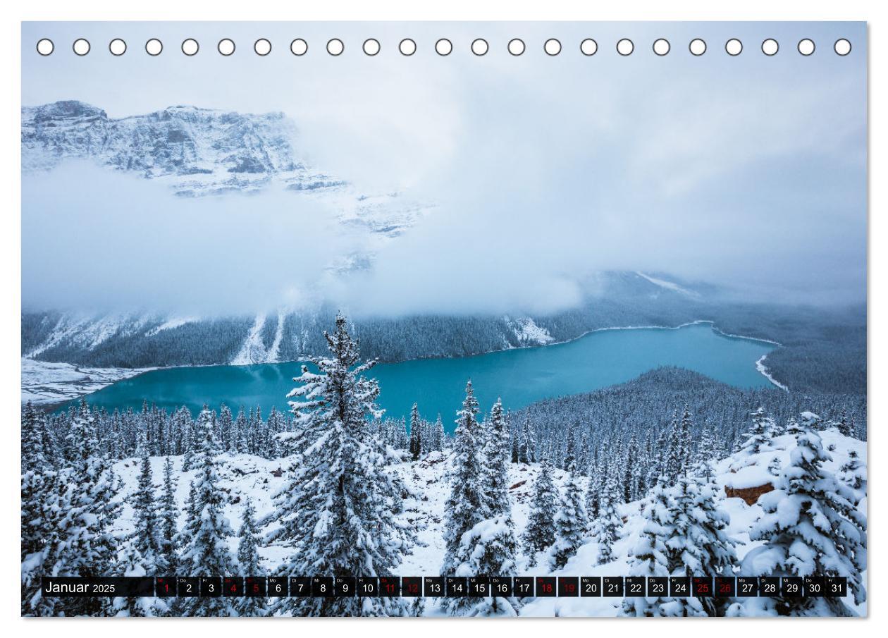 Bild: 9783435038015 | Kanada - Abenteuer in den Nationalparks (Tischkalender 2025 DIN A5...