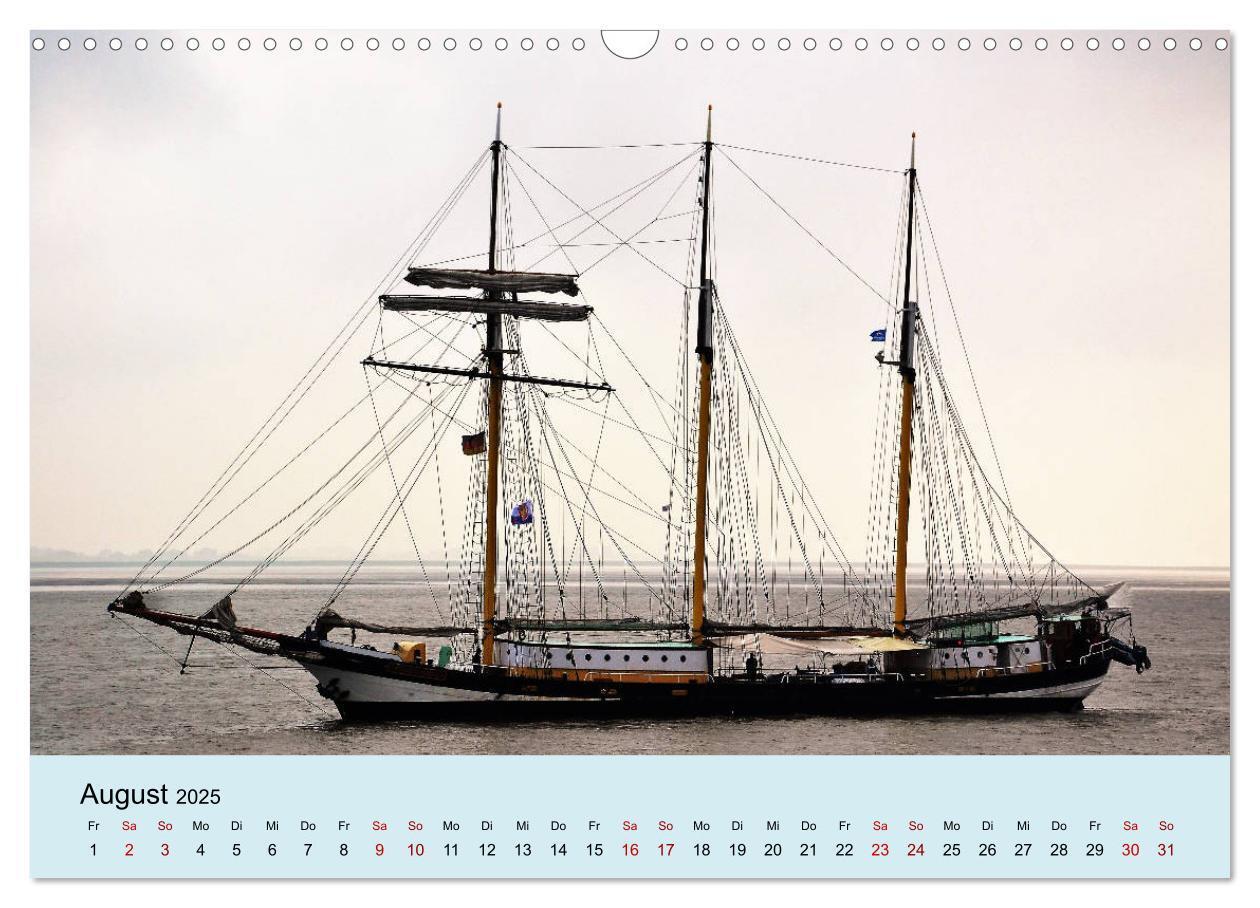 Bild: 9783435439270 | Parade der Windjammer - 2025 (Wandkalender 2025 DIN A3 quer),...