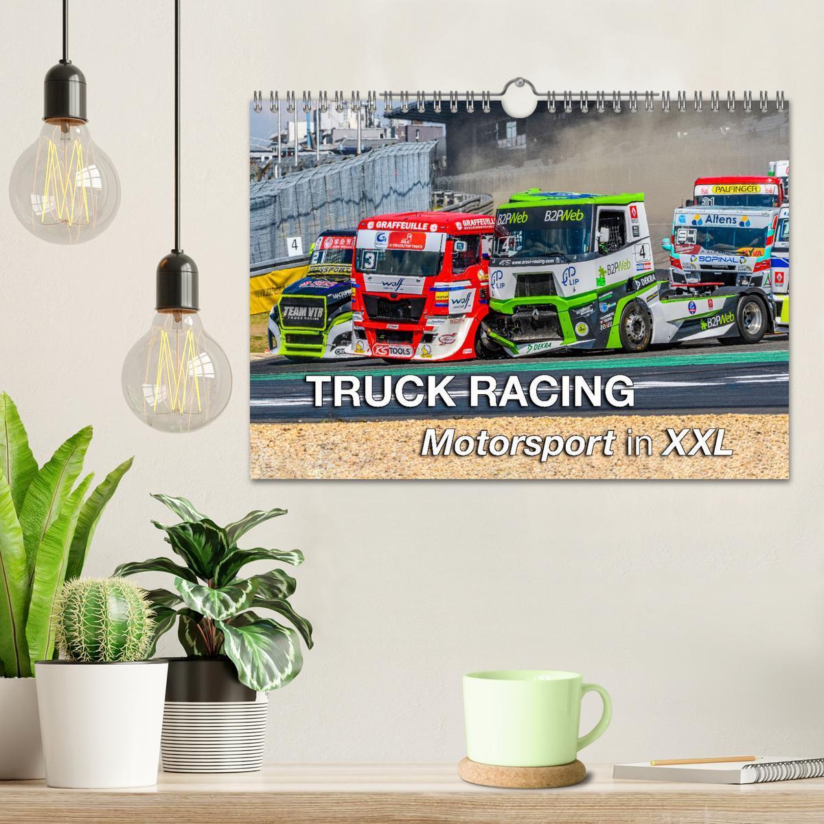 Bild: 9783457157114 | TRUCK RACING - Motorsport in XXL (Wandkalender 2025 DIN A4 quer),...