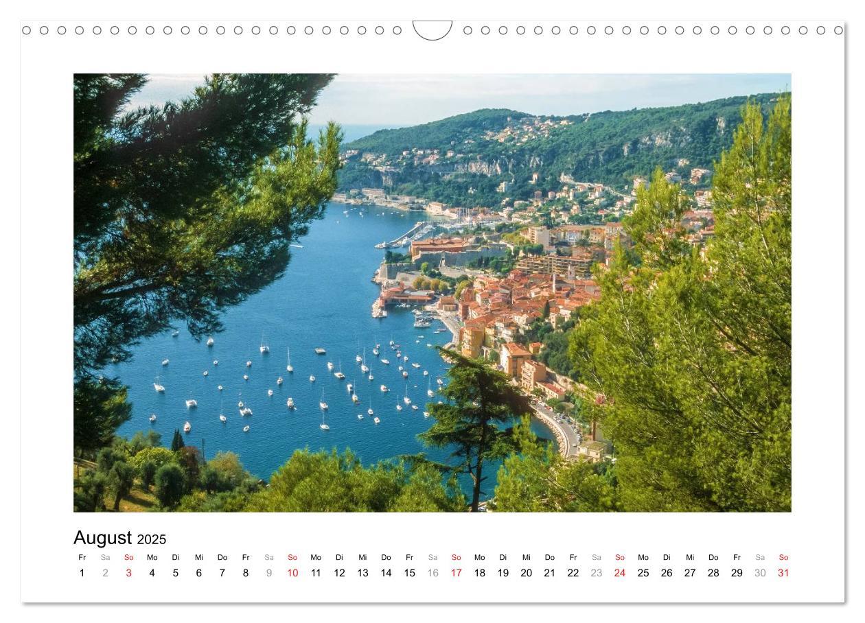 Bild: 9783435673452 | Cote d'Azur - Im Licht der blauen Küste (Wandkalender 2025 DIN A3...