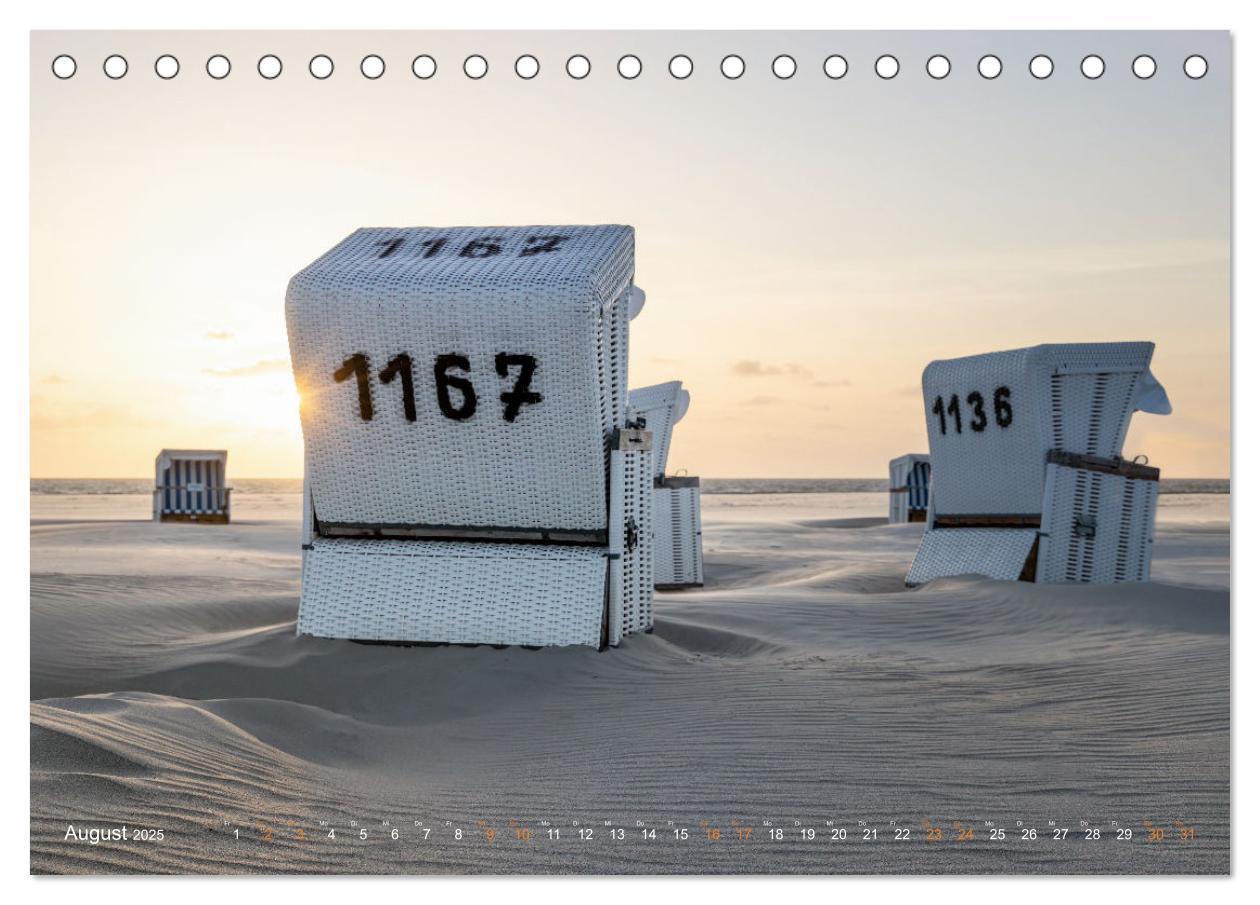 Bild: 9783383869358 | Nordseeurlaub in St. Peter-Ording (Tischkalender 2025 DIN A5 quer),...