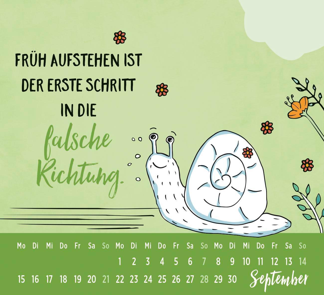 Bild: 4036442012246 | Mini-Kalender 2025: Wer bin ich und warum so früh? | Groh Verlag