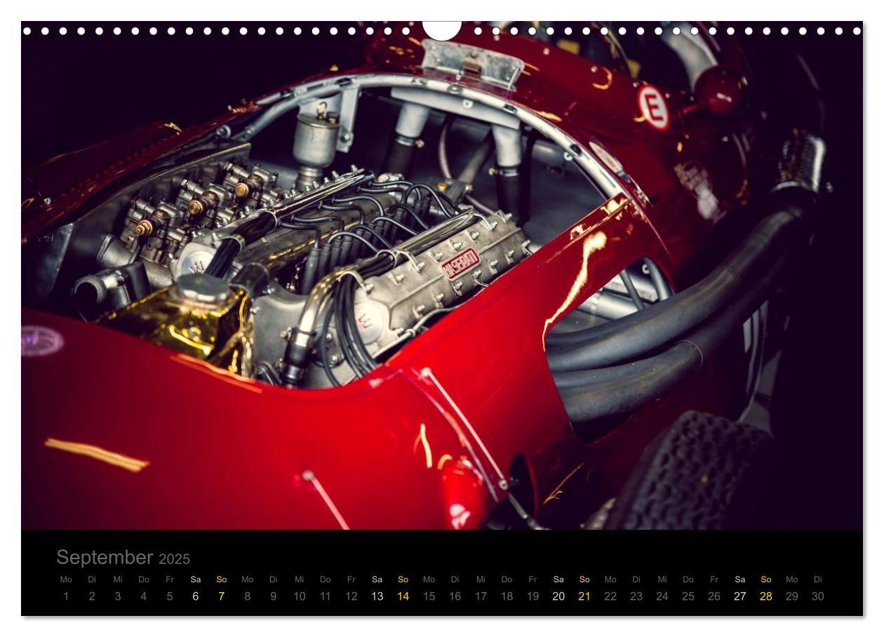 Bild: 9783435476176 | Classic Maserati Racing (Wandkalender 2025 DIN A3 quer), CALVENDO...