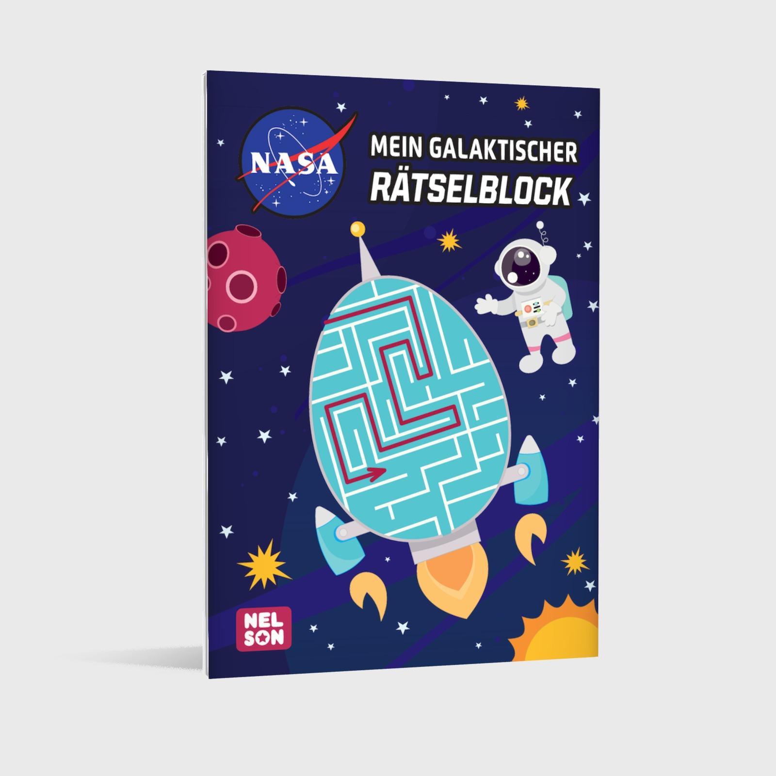 Bild: 9783845127774 | NASA: Mein galaktischer Rätselblock | Taschenbuch | NASA | 128 S.