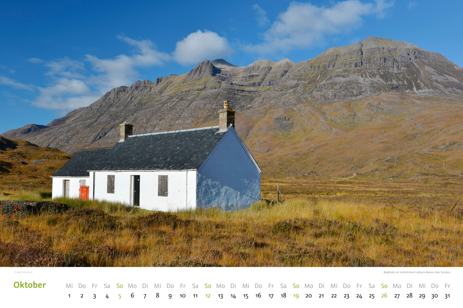 Bild: 9783938916537 | Schottland 2025 | Olaf Schubert | Kalender | Spiralbindung | Deutsch