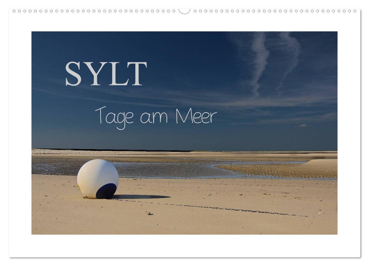 Cover: 9783435616879 | Sylt - Tage am Meer (Wandkalender 2025 DIN A2 quer), CALVENDO...