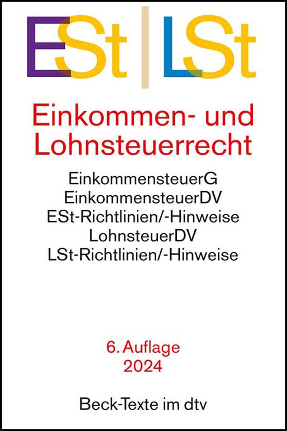 Cover: 9783423532211 | Einkommen- / Lohnsteuerrecht | Taschenbuch | 1292 S. | Deutsch | 2024