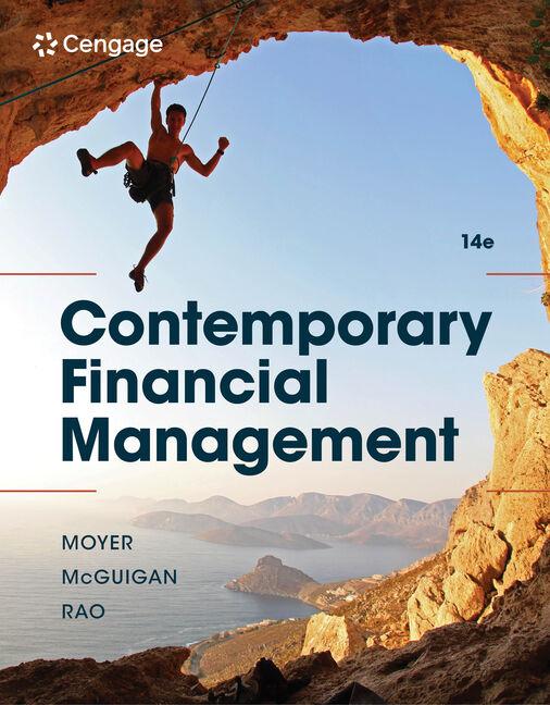 Cover: 9781337090582 | Contemporary Financial Management | R Charles Moyer (u. a.) | Buch