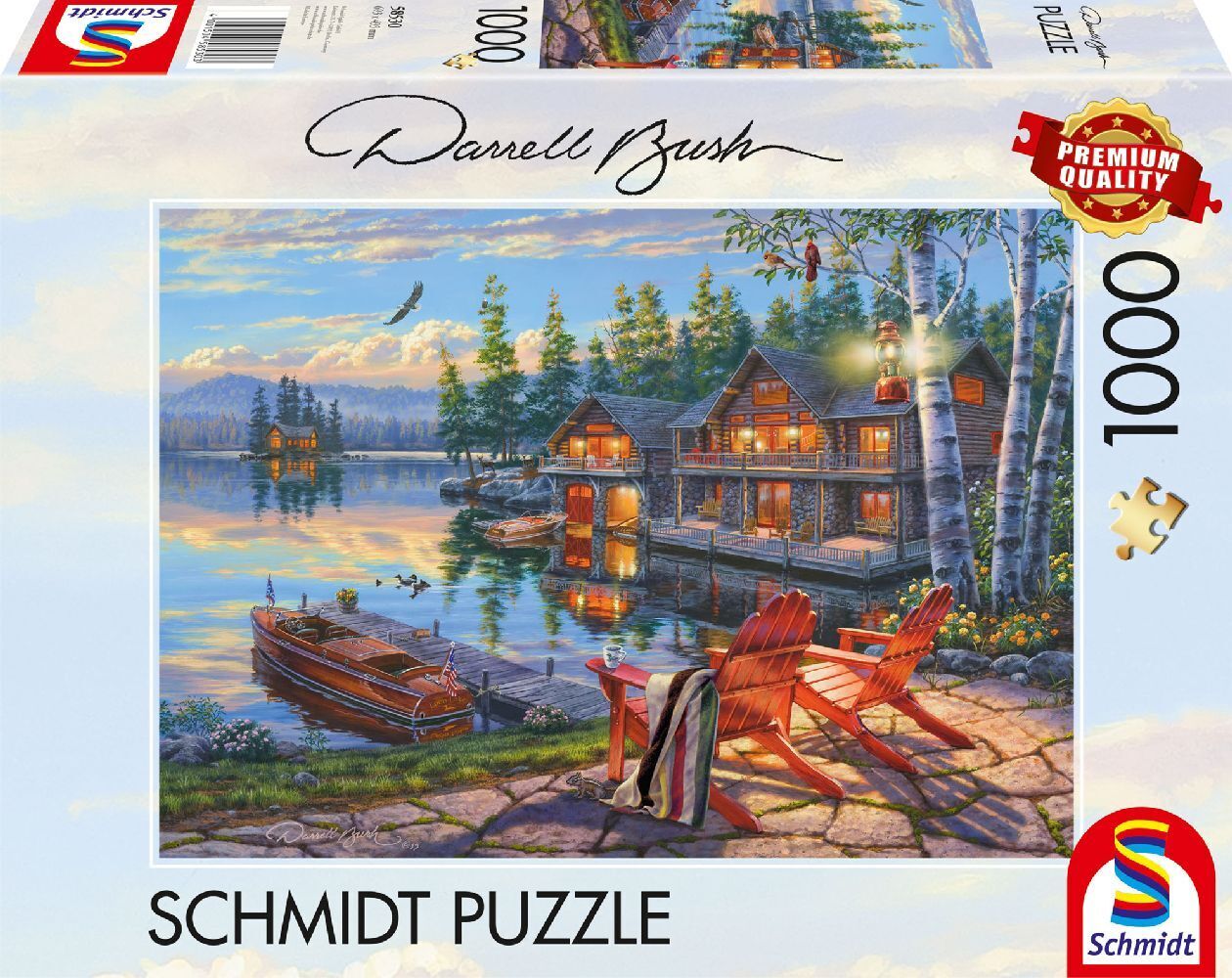 Cover: 4001504585303 | Seeufer am Loon Lake, New York | Spiel | Schachtel | 58530 | Deutsch