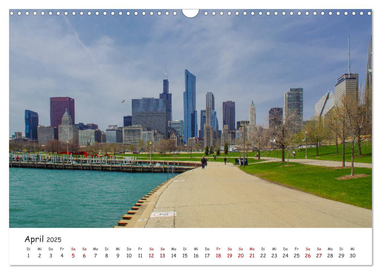 Bild: 9783435276141 | beeindruckendes Chicago (Wandkalender 2025 DIN A3 quer), CALVENDO...