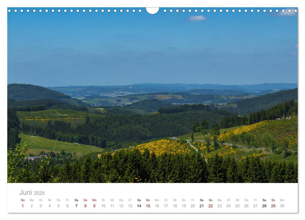 Bild: 9783435400003 | Sauerländer Berge (Wandkalender 2025 DIN A3 quer), CALVENDO...