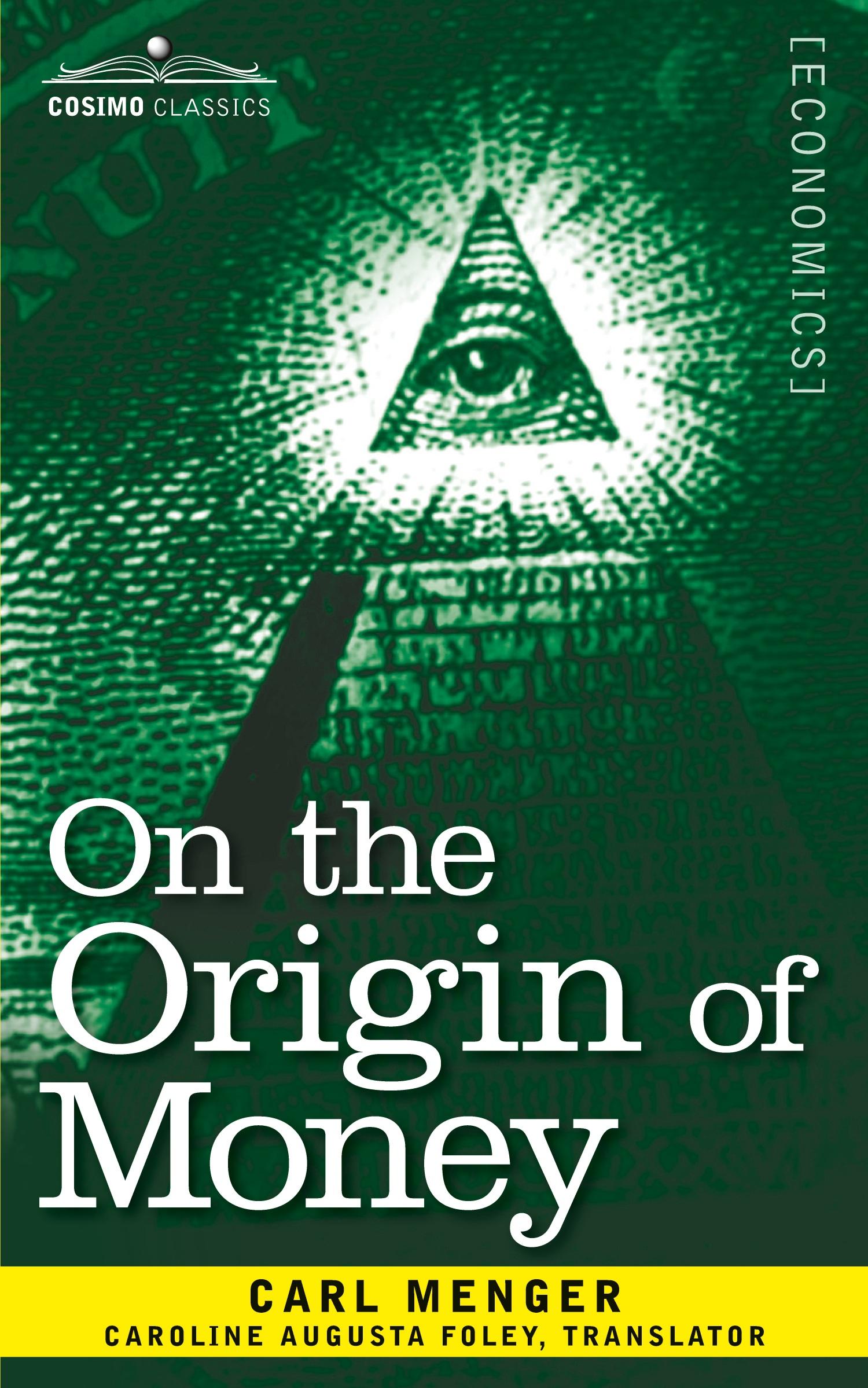 Cover: 9781616407841 | On the Origin of Money | Carl Menger | Taschenbuch | Englisch | 2012