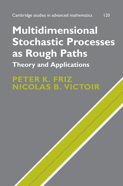 Cover: 9780521876070 | Multidimensional Stochastic Processes as Rough Paths | Friz (u. a.)