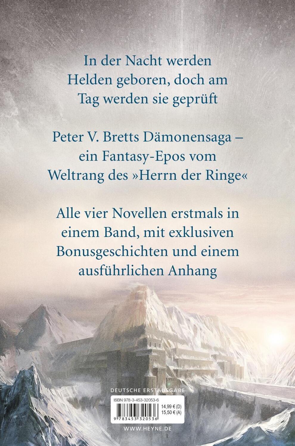 Bild: 9783453320536 | Das Feuer der Dämonen | Novellen | Peter V. Brett | Taschenbuch | 2019