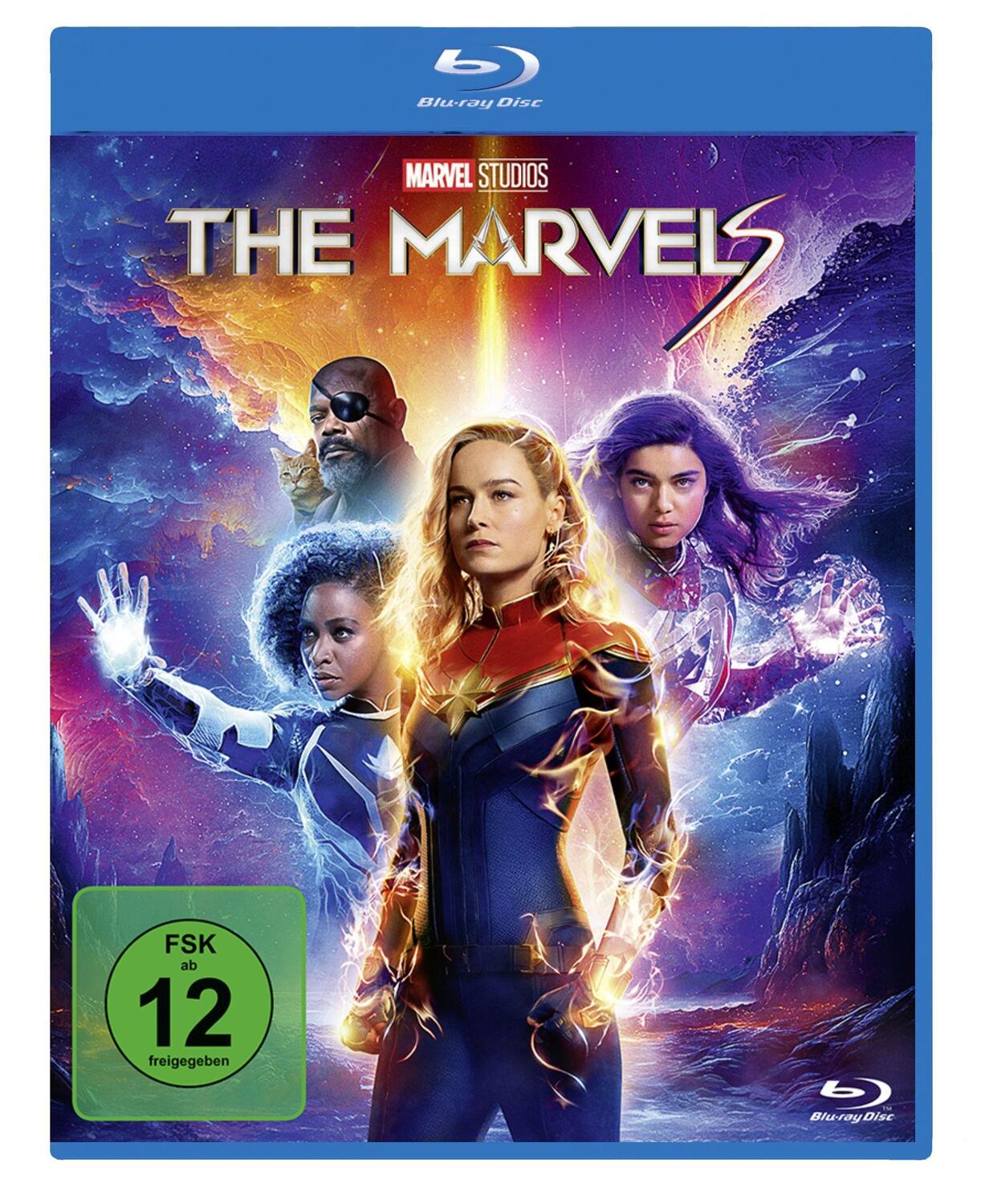 Cover: 4061229439312 | The Marvels BD | Blu-ray Disc | Deutsch | 2024 | EAN 4061229439312