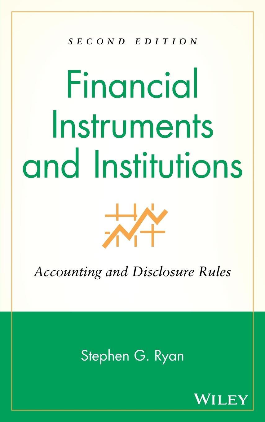 Cover: 9780470040379 | Financial Instruments 2E | Ryan | Buch | HC gerader Rücken kaschiert