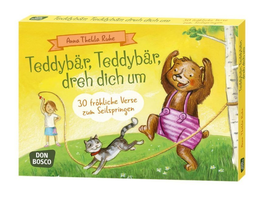 Cover: 4260179513886 | Teddybär, Teddybär, dreh dich um | 30 fröhliche Verse zum Seilspringen