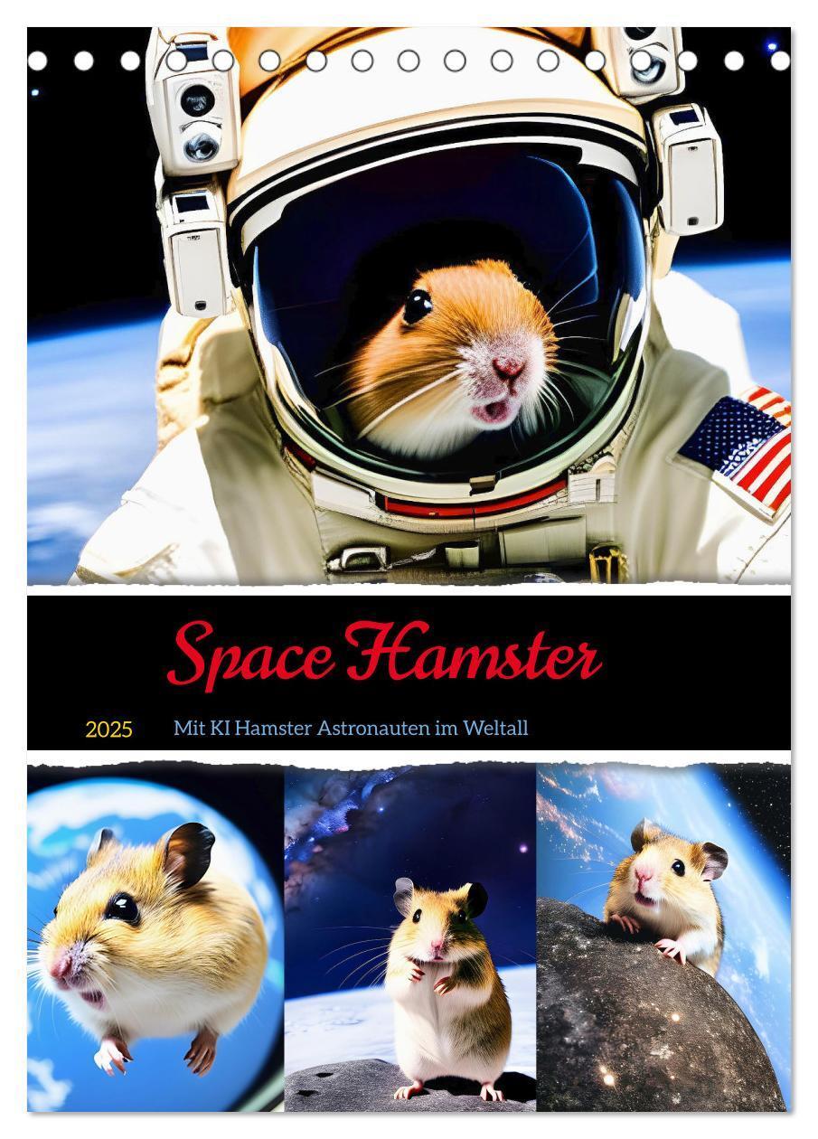 Cover: 9783435869992 | Space Hamster - Mit KI Hamster Astronauten im Weltall...