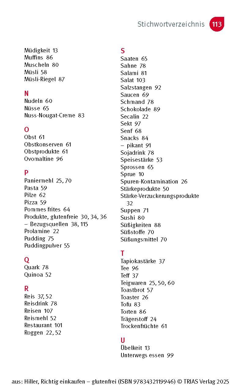 Bild: 9783432119939 | Richtig einkaufen glutenfrei | Andrea Hiller | Taschenbuch | 112 S.