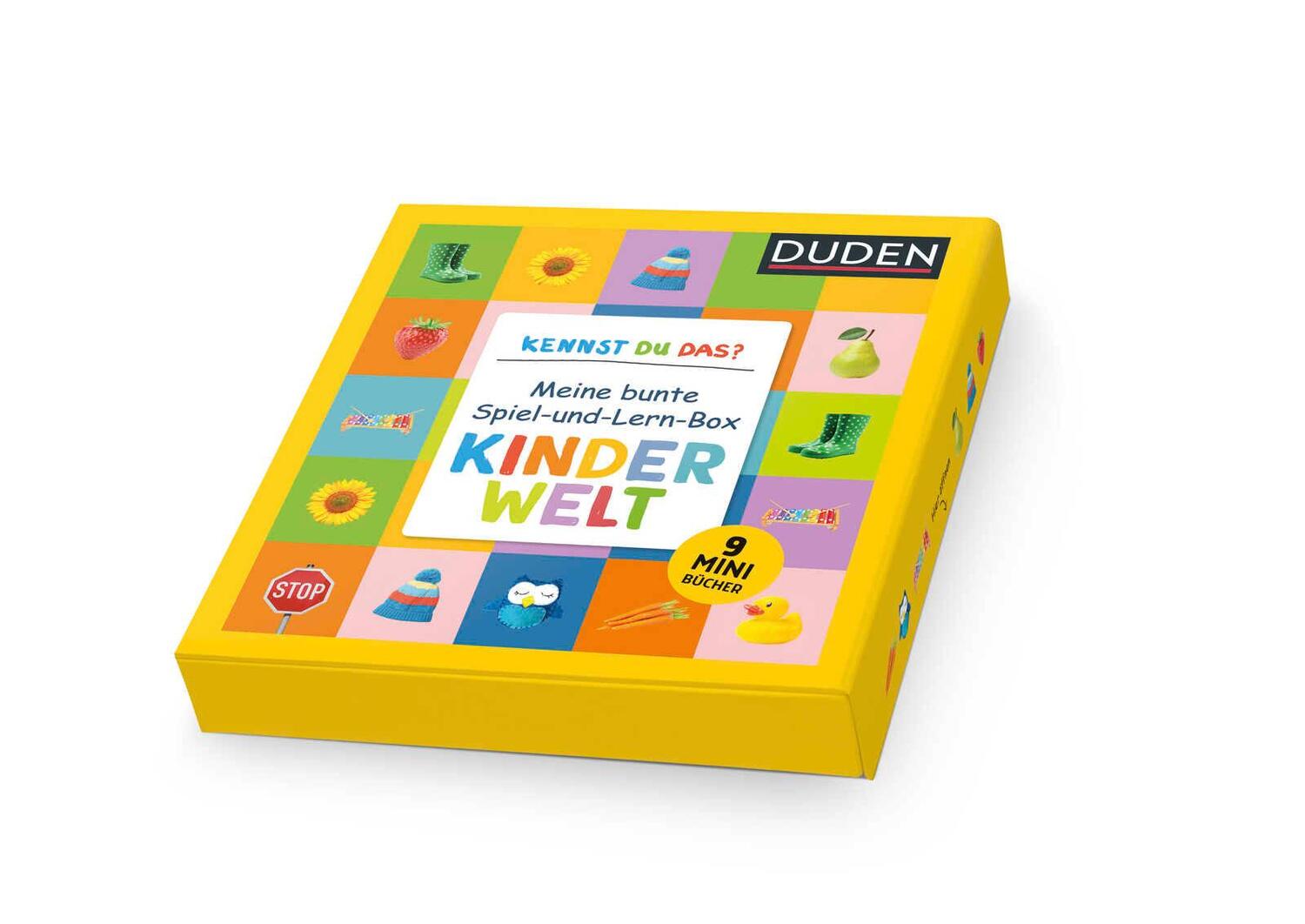 Cover: 9783737334464 | Duden 12+ Kennst du das? Meine bunte Spiel-und-Lernbox: Kinderwelt