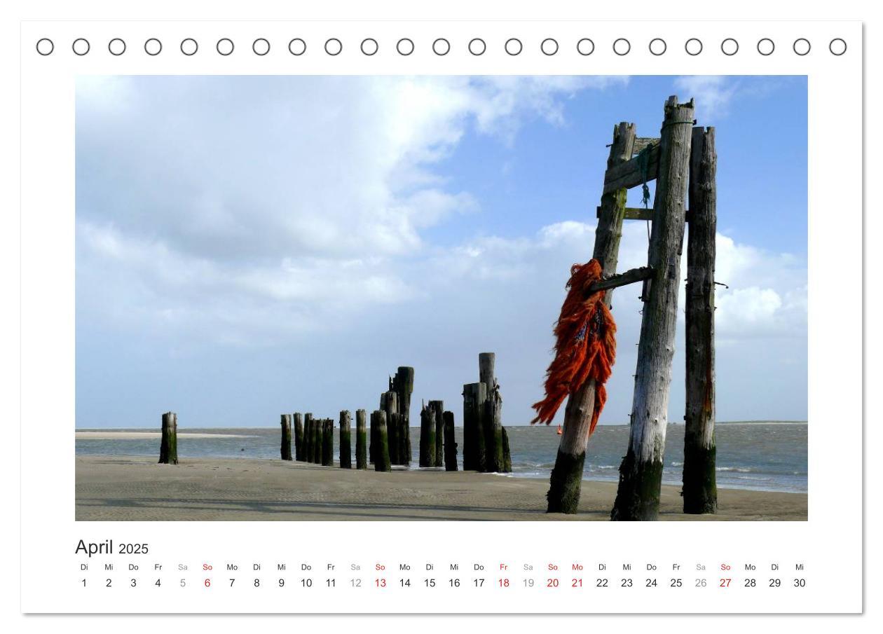 Bild: 9783435478859 | Wangerooge. Der Charme des Ostanlegers (Tischkalender 2025 DIN A5...