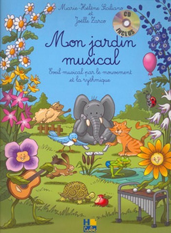 Cover: 9790230982665 | Mon jardin musical | Buch + CD | Lemoine | EAN 9790230982665