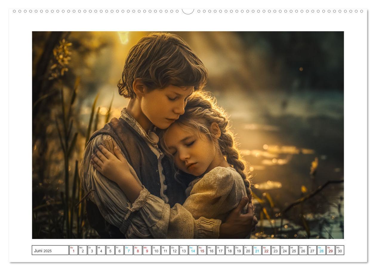 Bild: 9783457182895 | Märchen im modernen Stil (Wandkalender 2025 DIN A2 quer), CALVENDO...