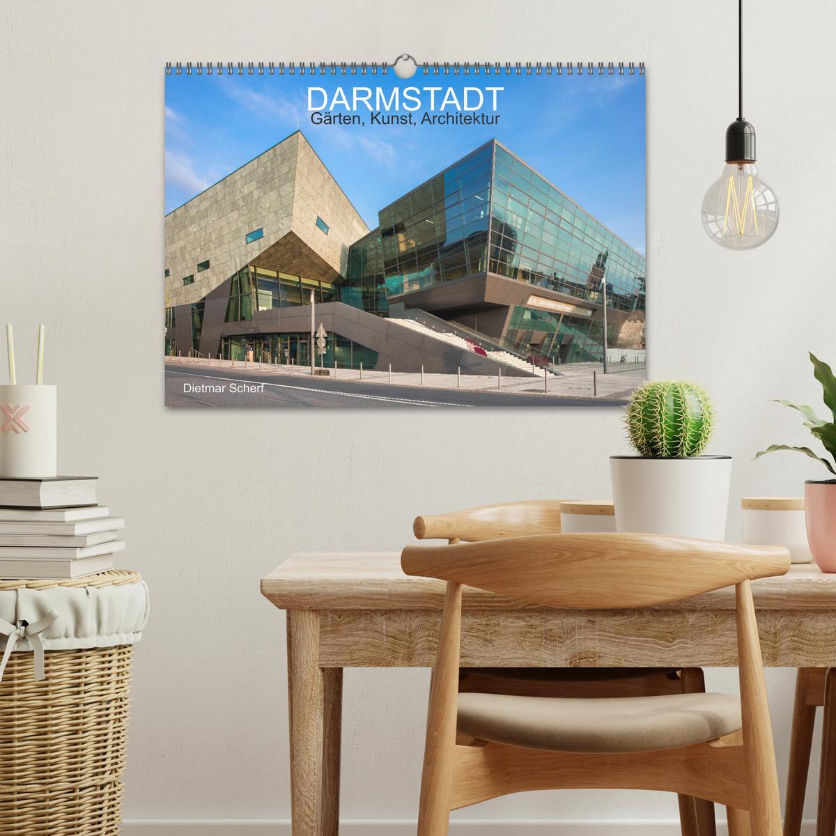 Bild: 9783435376056 | Darmstadt ¿ Gärten, Kunst, Architektur (Wandkalender 2025 DIN A3...