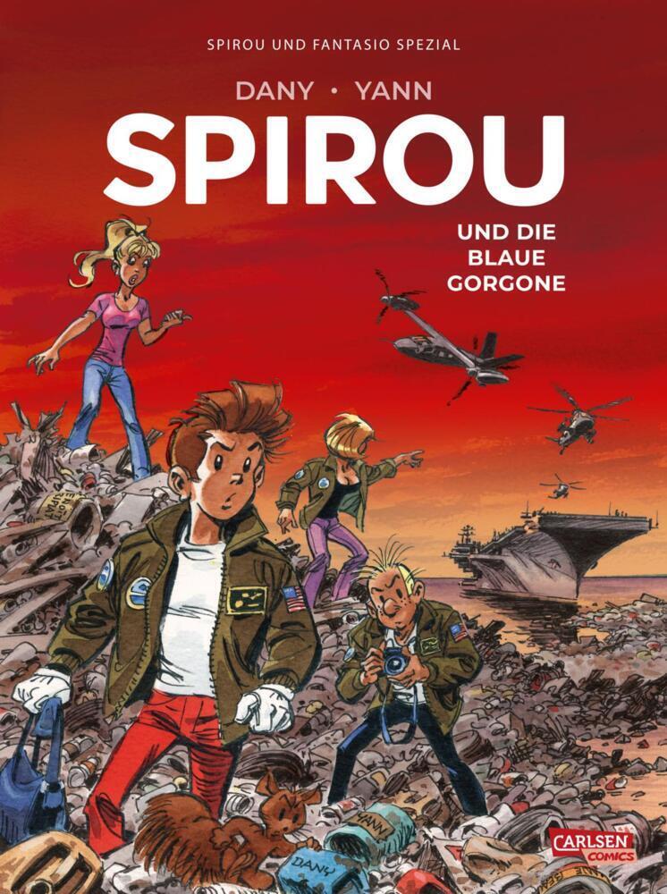 Cover: 9783551799562 | Spirou und Fantasio Spezial 42: Spirou und die blaue Gorgone | Yann