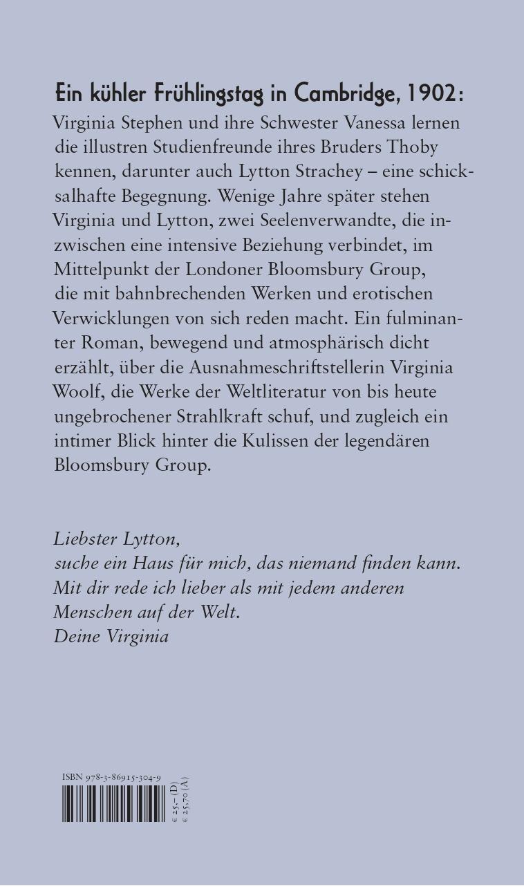 Rückseite: 9783869153049 | Lunatics | Virginia Woolf &amp; Lytton Strachey. Roman | Christiane Henke