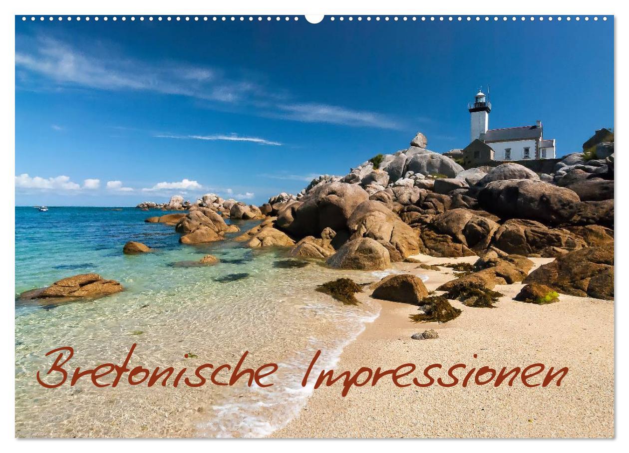 Cover: 9783435768004 | Bretonische Impressionen (Wandkalender 2025 DIN A2 quer), CALVENDO...