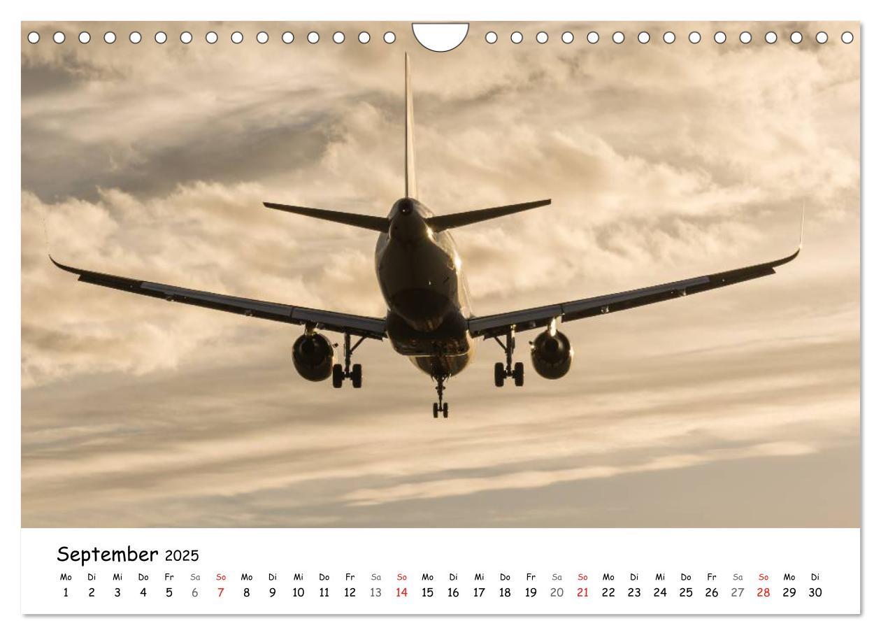 Bild: 9783435778812 | Airliners in Frankfurt (Wandkalender 2025 DIN A4 quer), CALVENDO...