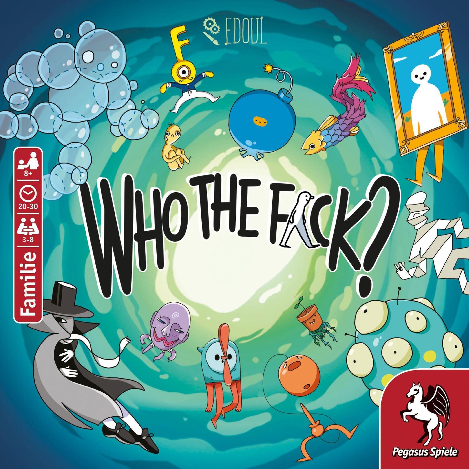 Bild: 4250231739064 | Who the F*ck? | Spiel | 57135G | Deutsch | 2024 | Pegasus Spiele GmbH