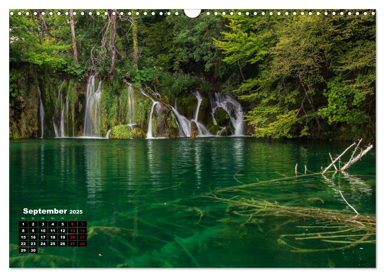 Bild: 9783383846021 | Naturwunder Plitvicer Seen (Wandkalender 2025 DIN A3 quer),...