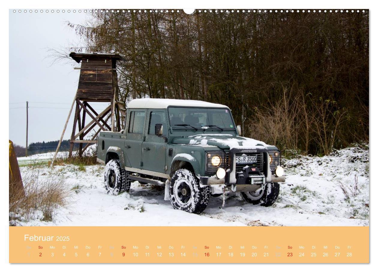 Bild: 9783435505555 | Defender für's Grobe (Wandkalender 2025 DIN A2 quer), CALVENDO...