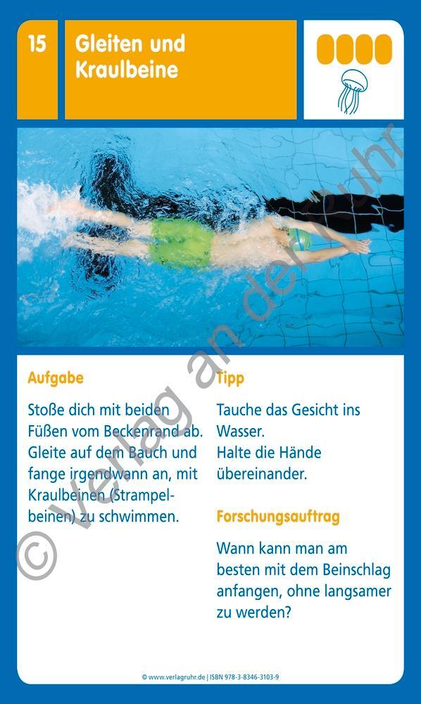 Bild: 9783834631039 | Die Freiarbeits- und Übungs-Kartei für den Schwimmunterricht | Steimel