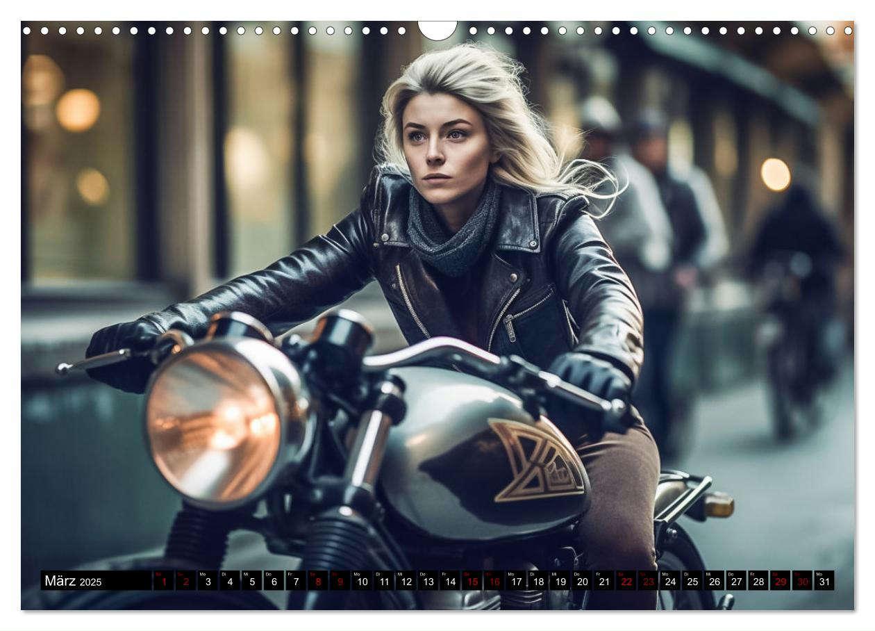 Bild: 9783383900600 | Urban Biker (Wandkalender 2025 DIN A3 quer), CALVENDO Monatskalender