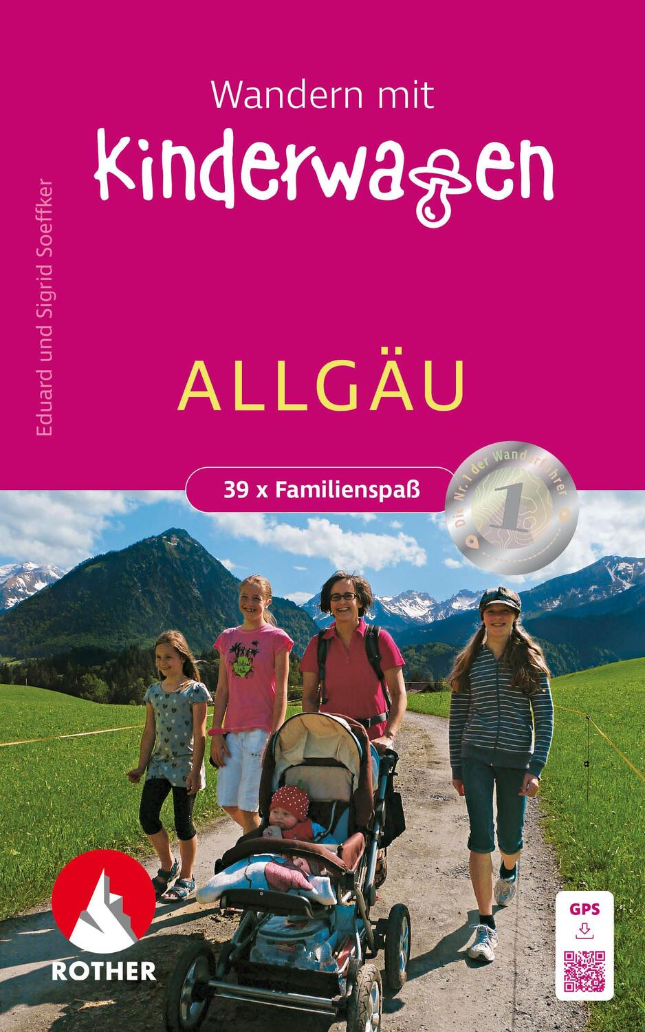 Cover: 9783763334247 | Wandern mit Kinderwagen Allgäu | 40 x Familienspaß. Mit GPS-Tracks