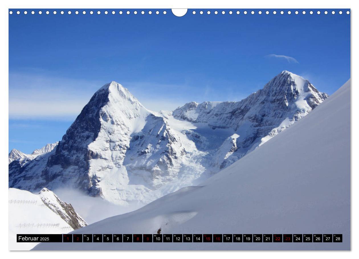 Bild: 9783435426126 | Eiger, Mönch und Jungfrau 2025 (Wandkalender 2025 DIN A3 quer),...