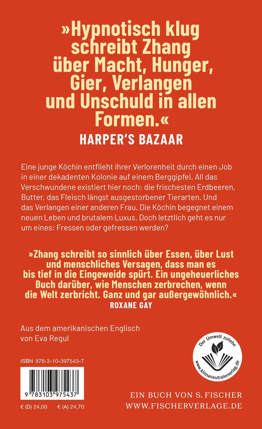 Rückseite: 9783103975437 | Wo Milch und Honig fließen | Roman | C Pam Zhang | Buch | 272 S.