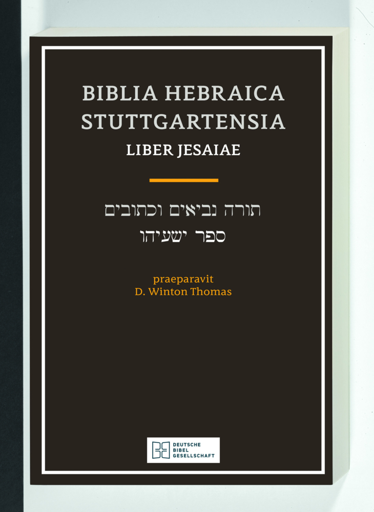 Cover: 9783438076120 | Biblia Hebraica Stuttgartensia / Liber Jesaiae | Thomas (u. a.) | Buch