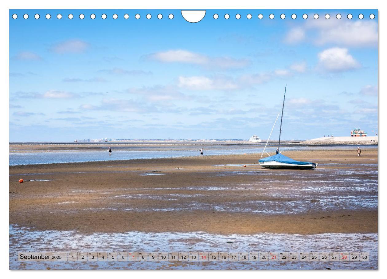 Bild: 9783435259069 | Norddeich Spaziergang vom Hafen bis zum Strand (Wandkalender 2025...