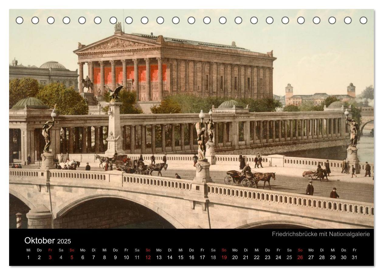 Bild: 9783435810246 | Berlin um 1900 (Tischkalender 2025 DIN A5 quer), CALVENDO...