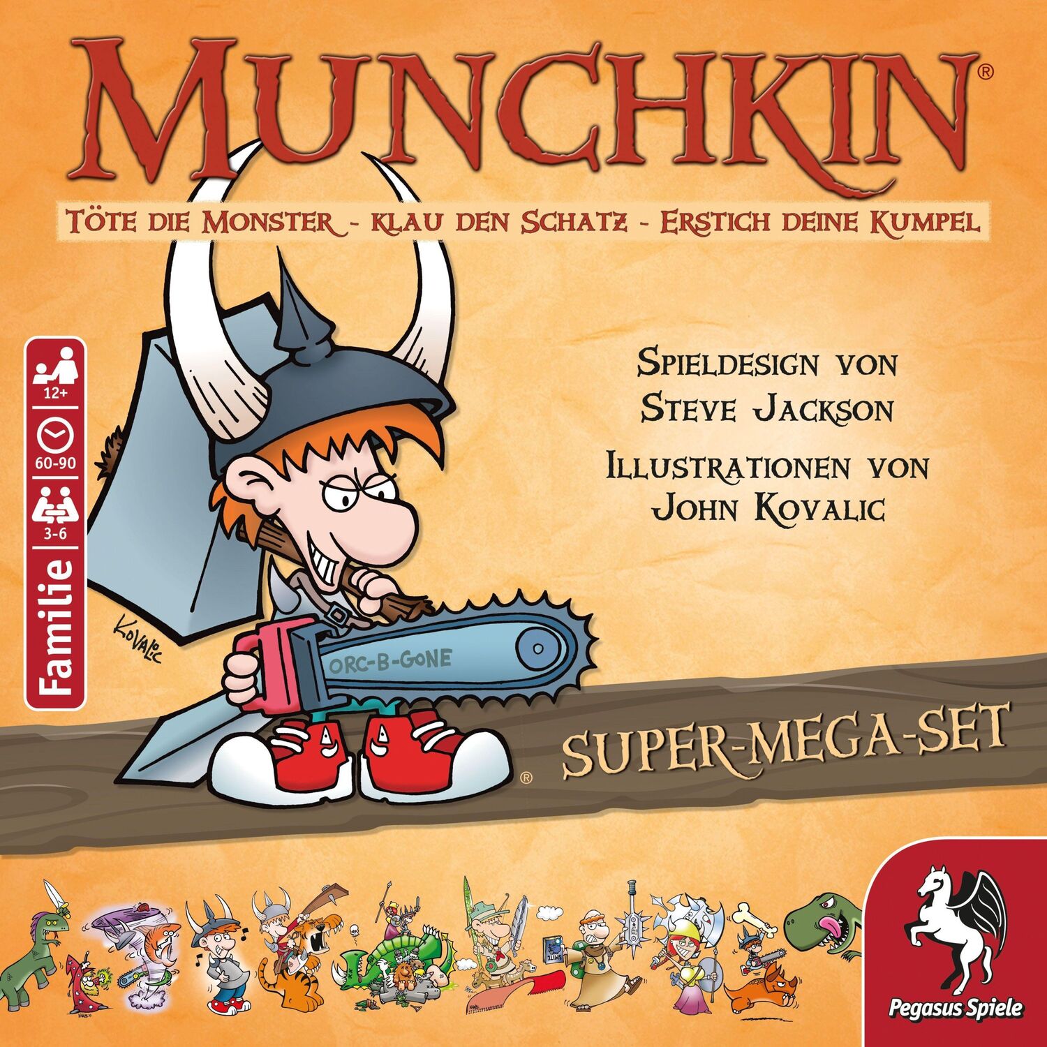 Bild: 4250231736261 | Munchkin Fantasy Super-Mega-Set | Spiel | 17035G | Deutsch | 2023